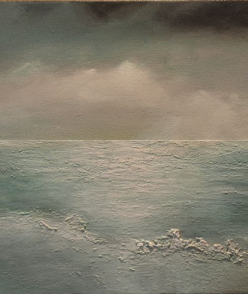 Sea Escapes Seascapes Ocean paintings Beach paintings Wave paintings Land Sea Sky by Tamara Bettencourt