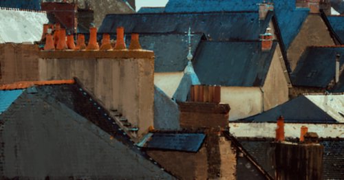 ROOFTOPS OF WHITBY by Joe McHarg