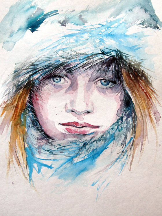 Winter girl