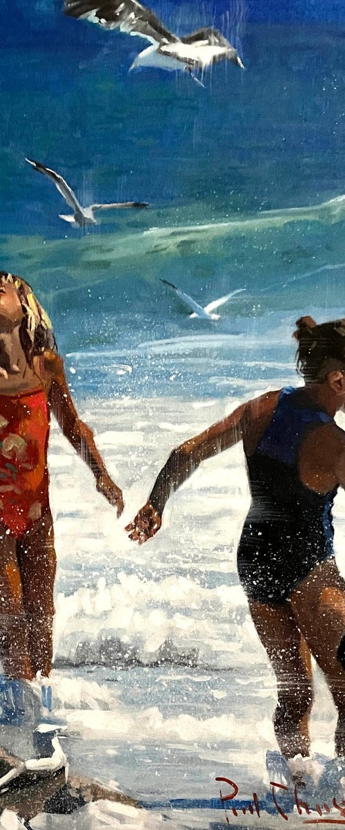 Laughter in the Waves by Paul Cheng