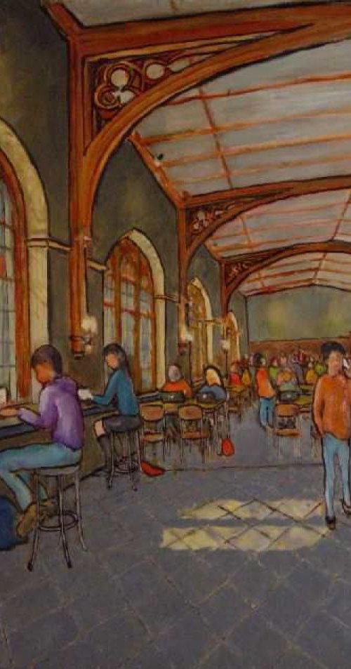 C-Shop, Coffee Shop, University of Chicago by Leon Sarantos