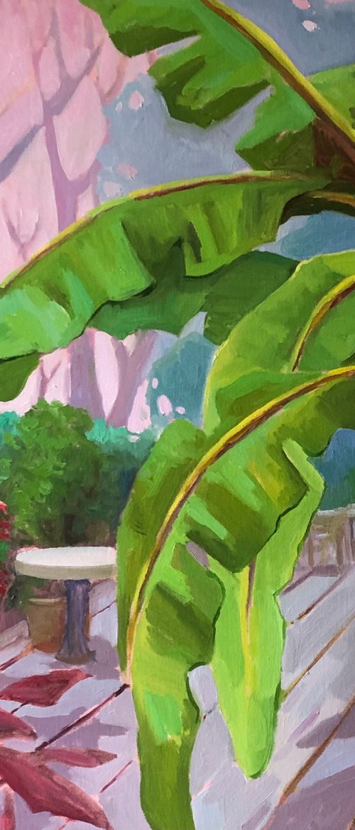 Banana tree by Anna Bogushevskaya