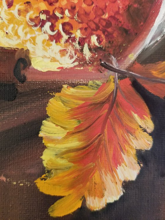 Still Life with Tea and Leaves