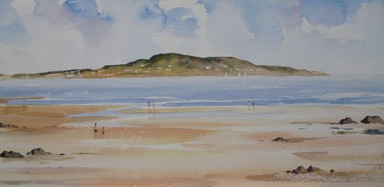 Dollymount Beach with Howth