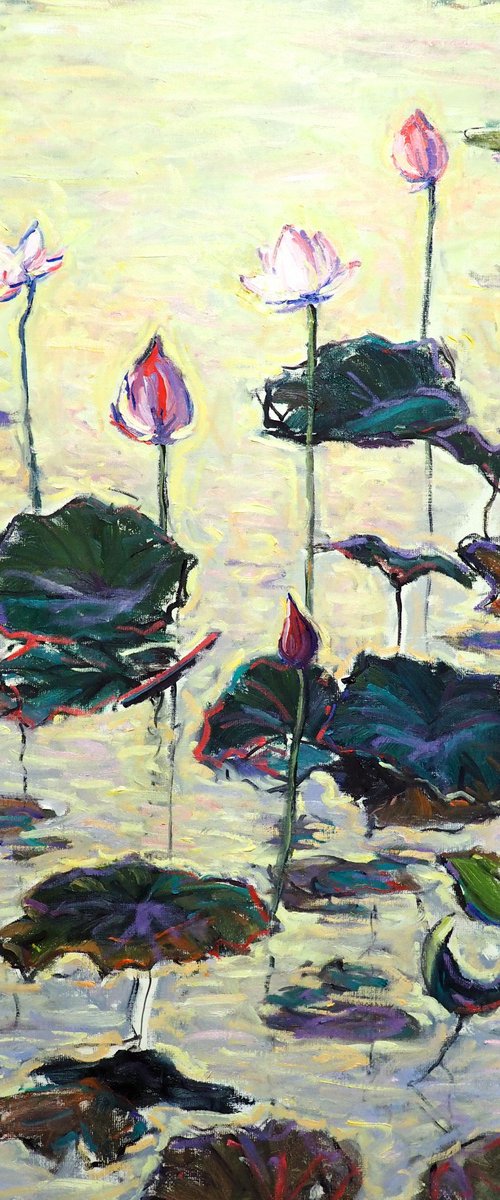 Water Lilies by Yuanyuan Liu