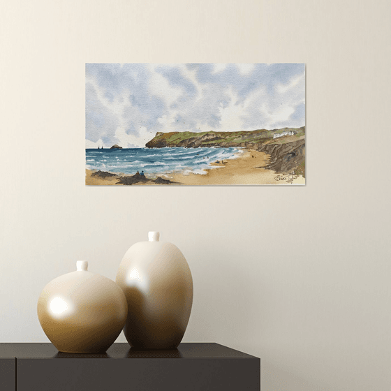 Polzeath Bay ,Cornwall