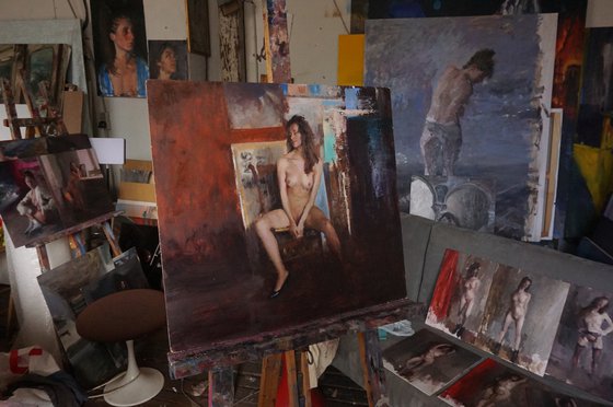 Julya in studio