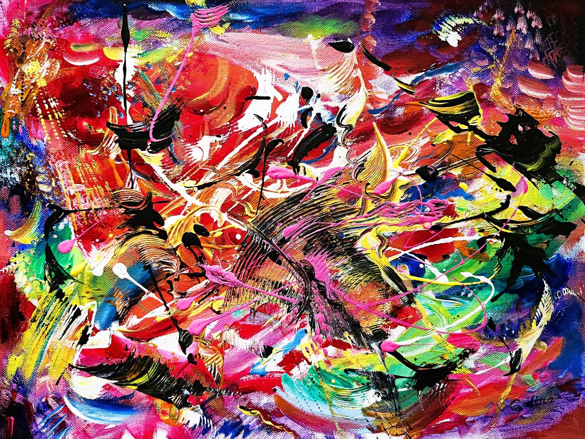 Passion 052424 original art by Galina Victoria