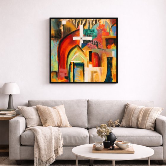 Urban Sanctuary Giclee Print Canvas