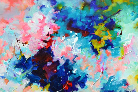 Abstract Dreamscape Flowering Woodland