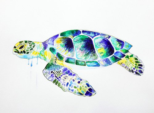 Turtle by Luba Ostroushko