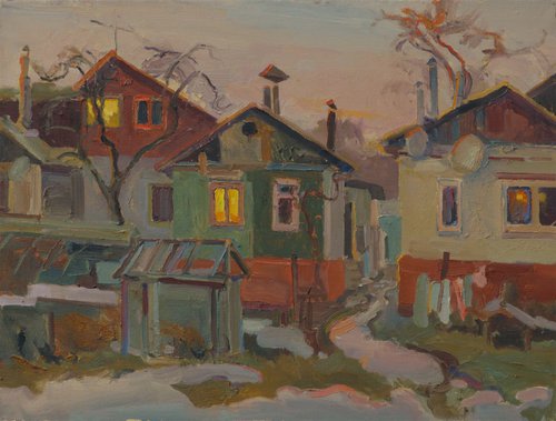 Evening by Victor Onyshchenko