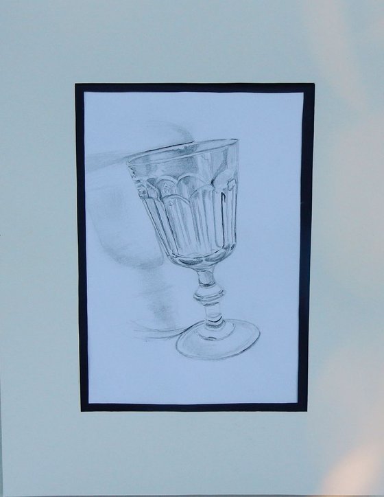 Wine glass.