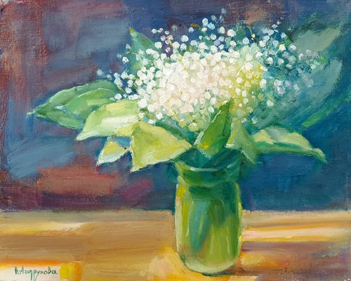 Lilies of the valley by Valentina Andrukhova