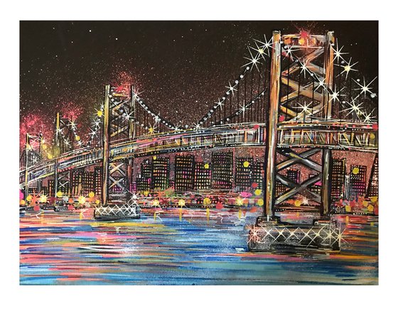 Oakland Bay Bridge - San Francisco - Canvas