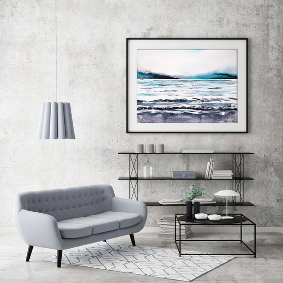 Seascape "Mountain Waves"