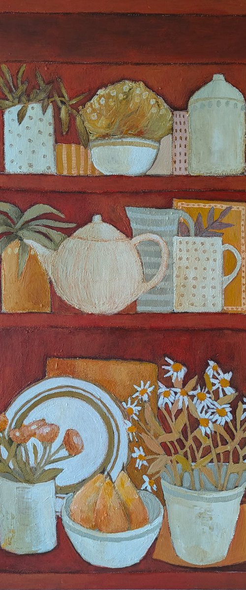 Kitchen Shelves by Fiona Philipps