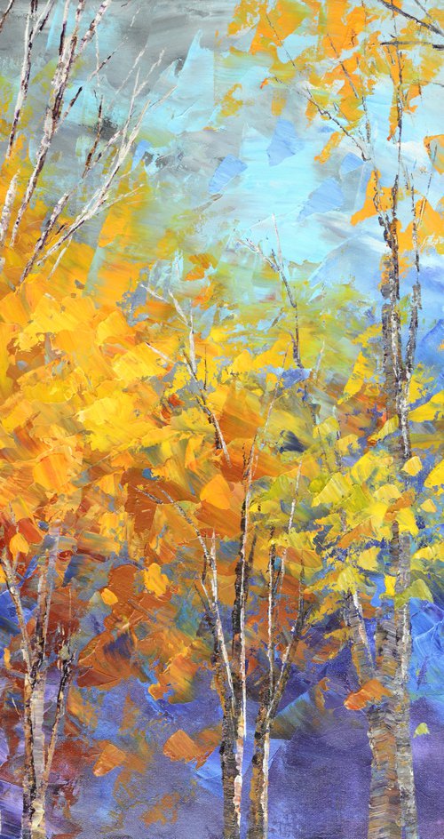 GOLDEN EDGE OF SUMMER by Tatiana Iliina
