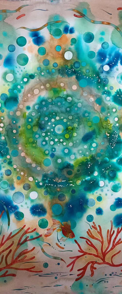 Green Nebula by Ilaria Finetti