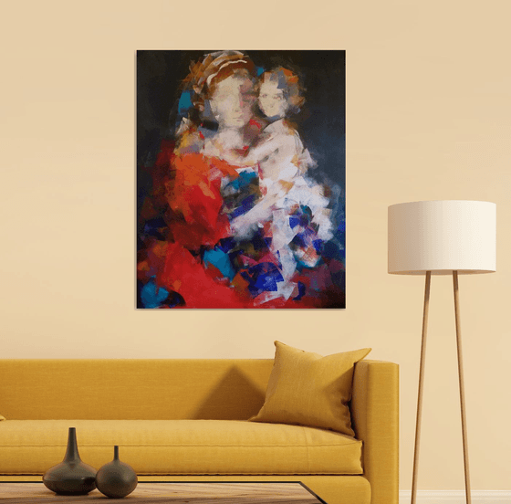 Madonna and child 1