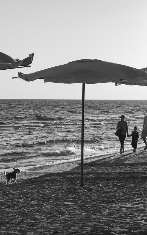 Walking along the beach by Vlad Durniev