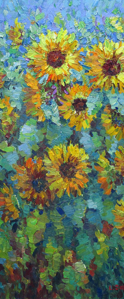 Sunflowers by Liudvikas Daugirdas