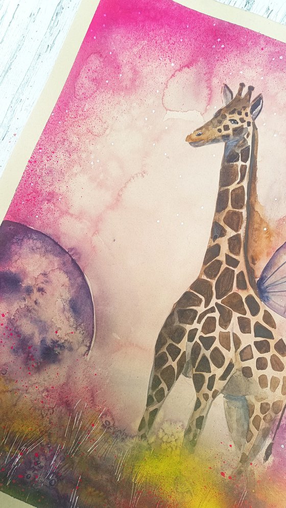 Whimsical Giraffe