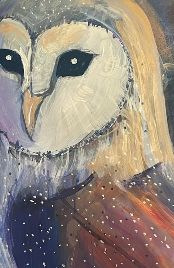 Two Owls-Blue Night