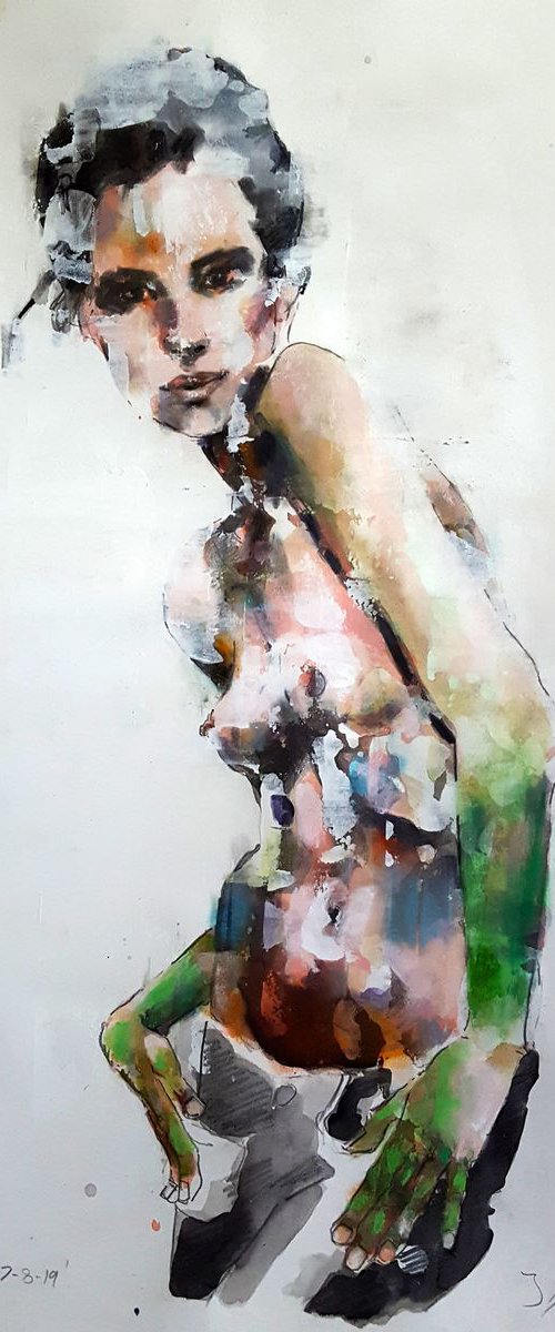 figure study 7-8-19 by Thomas Donaldson