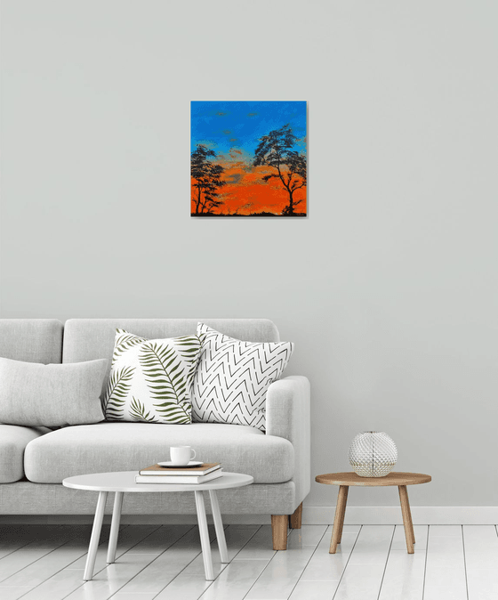 Orange sunset 2