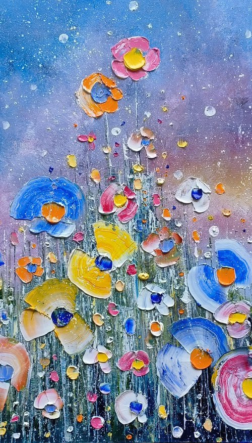 "The Snow Carried Love" - Flowers in Love by Phil Broad