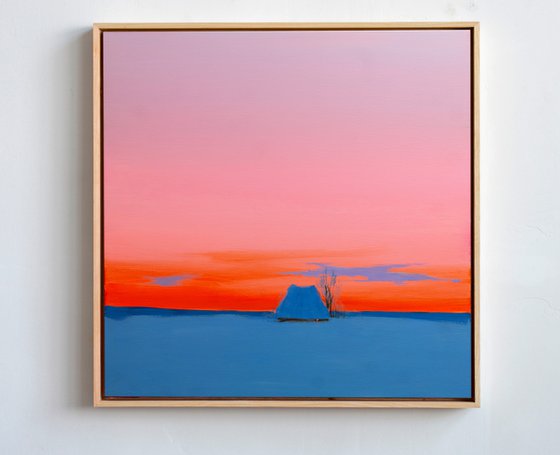 Serene Winter Evening