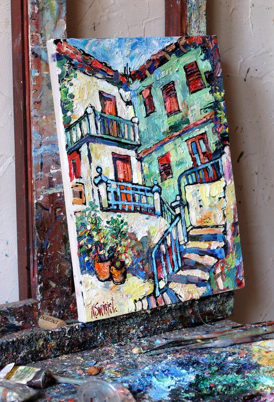 The Stairs of Cudillero