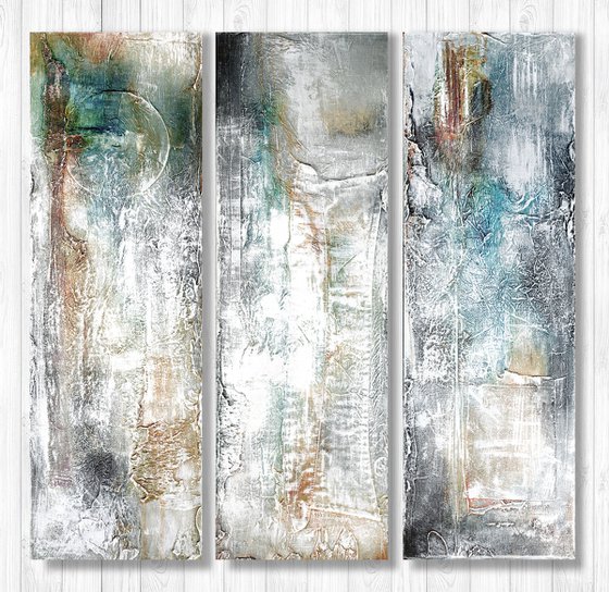 Calm Transitions - Triptych