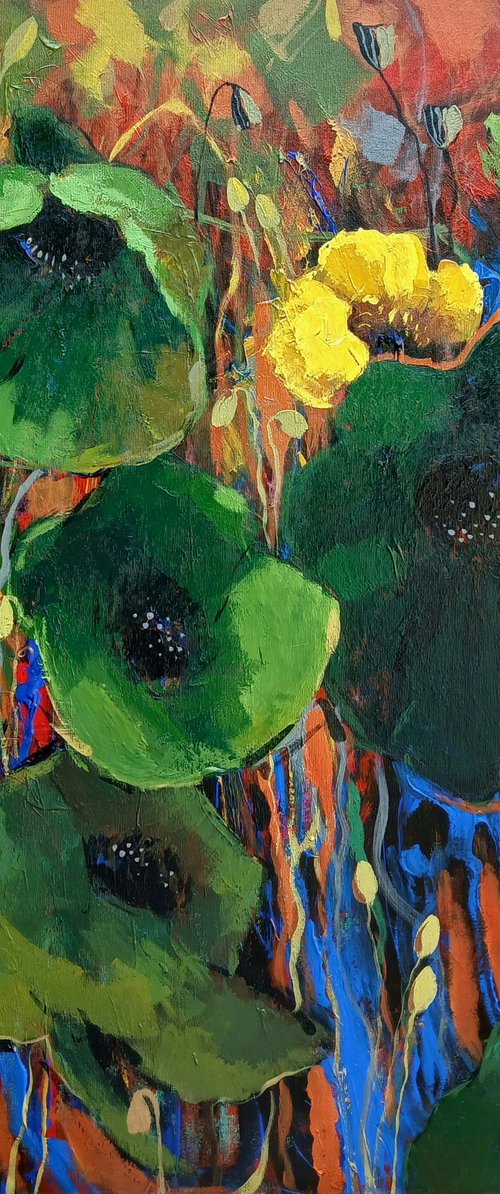 One Flower, Infinite Green by Davit Arstamyan