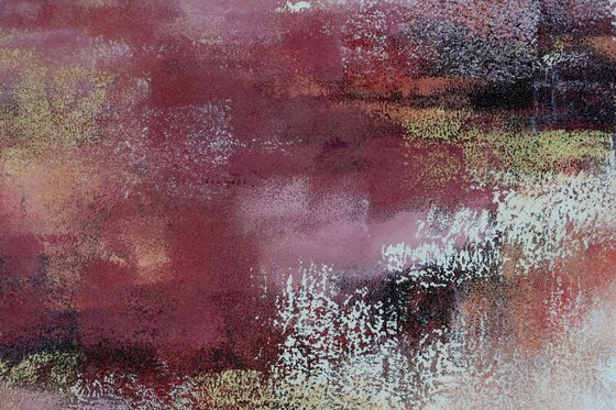 Blushed Earth - Abstract painting