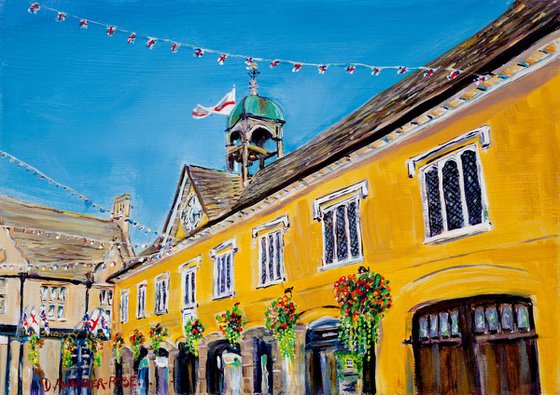 BASKETS AND BUNTING, TETBURY MARKET HALL