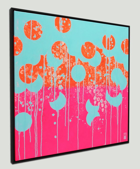 Neon Pop Colors - Incl Frame