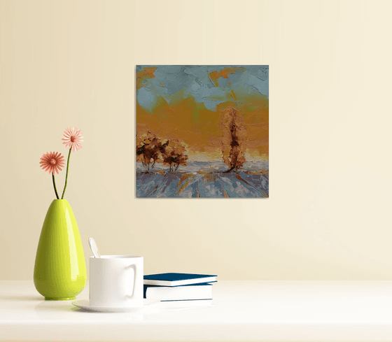 Small abstract landscape