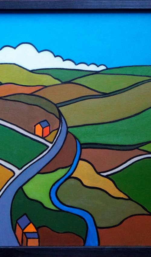 Kenidjack Valley, St Just.   LANDSCAPE PAINTER OF THE YEAR finalist. by Tim Treagust
