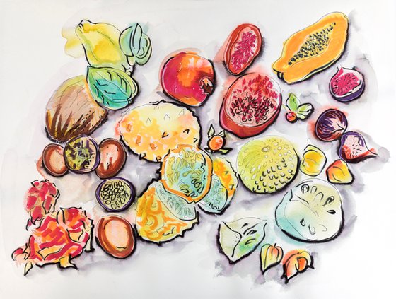 Kitchen Art - Exotic Fruits