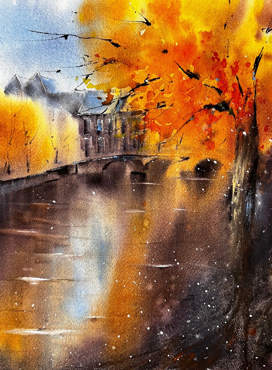 Autumn in Amsterdam by Yana Ivannikova