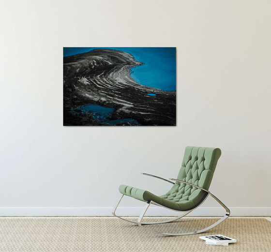 Shrinking of the Dead Sea | Limited Edition Fine Art Print 1 of 10 | 90 x 60 cm