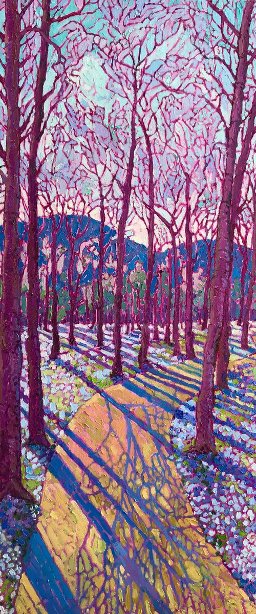 Crocus Path by Natalia Bessmertnova