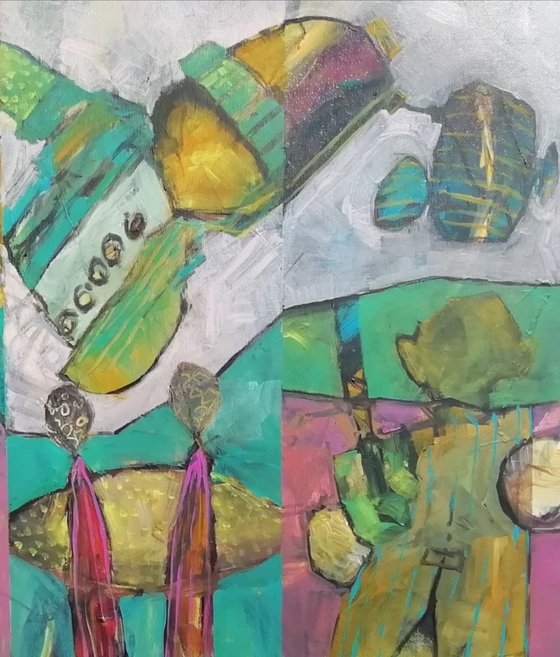 Abstract fragments 7