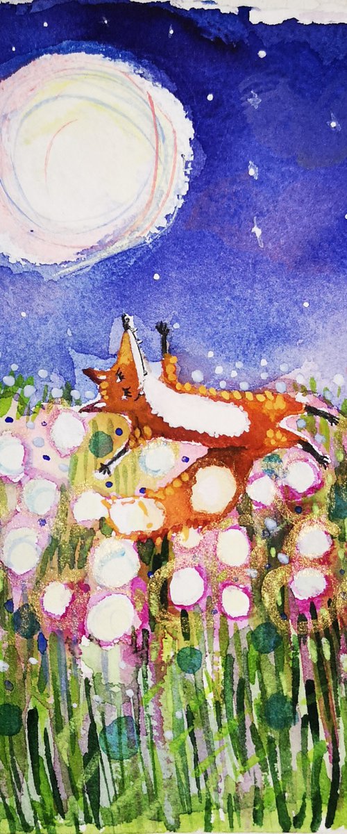 Night Meadow by Jelena Nova