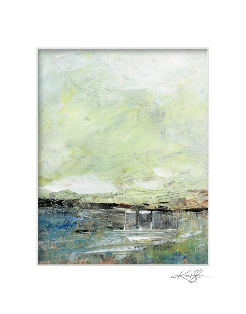 Serenity Walk 152 - Abstract Landscape Painting  by Kathy Morton Stanion by Kathy Morton Stanion