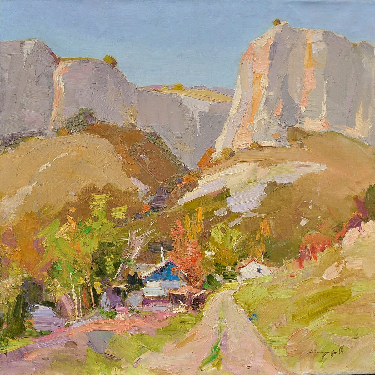 Mountain Crimea By Alexander Shandor, 31 X 31, Artwork For Sale On Artfinder