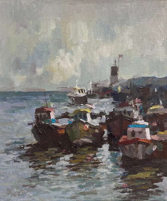 Fishing Boats in Scarborough