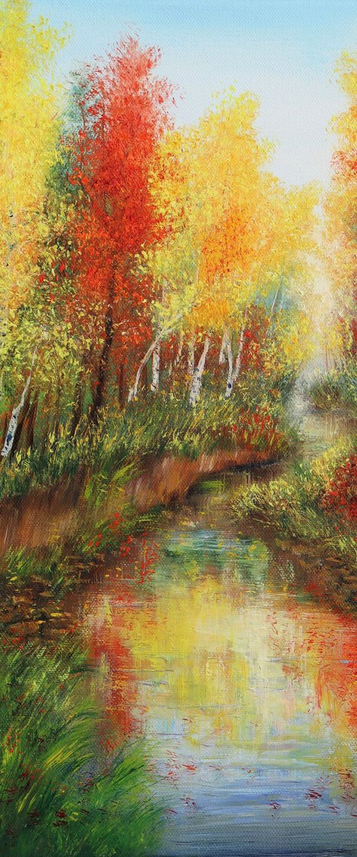 Autumn forest by Ludmilla Ukrow